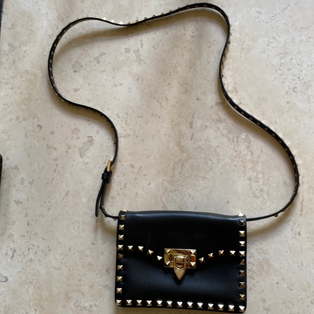 Valentino rockstud shoulder/crossbody bag